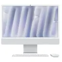 MWUV3LZ/A iMac 24-inch: Chip Apple M4 chip with 10-core CPU, 10-core GPU, Standard glass, 16GB memory, 512GB SSD - Silver