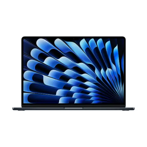 [MW1L3E/A] MW1L3E/A 15-inch MacBook Air: Apple M4 chip with 10-core CPU and 10-core GPU, 16GB memory, 256GB SSD - Midnight